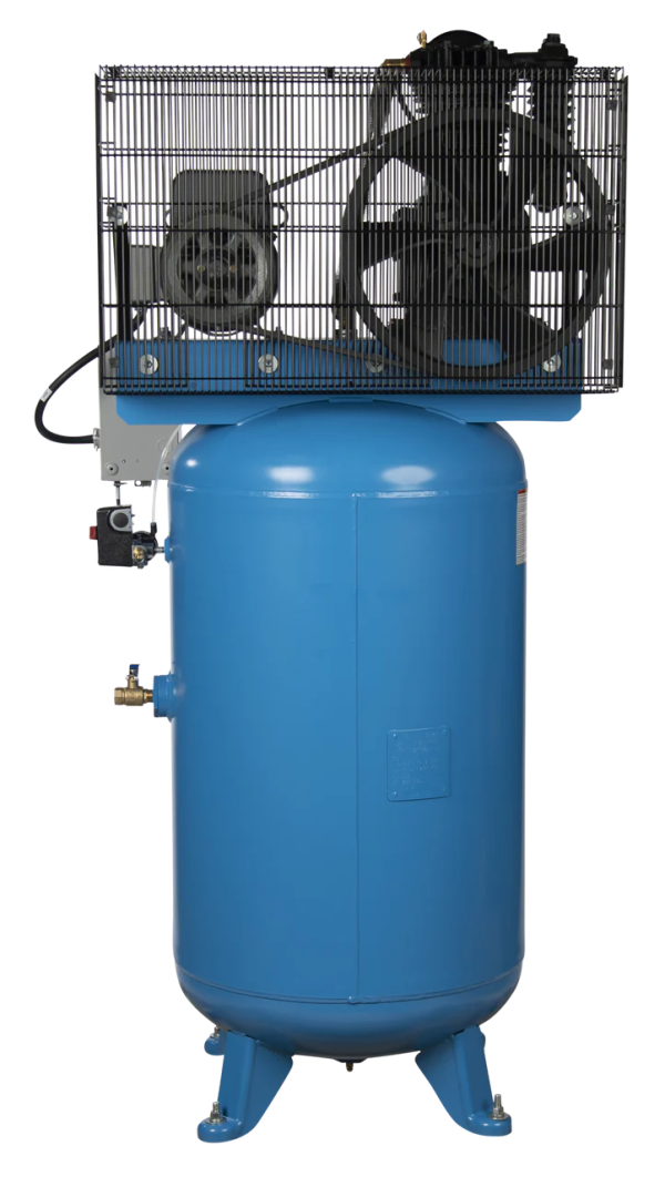 ABAC ABC7-2180V Air Compressor 7.5HP 80 Gallon Two-Stage Single Phase 230V Ironman Series New