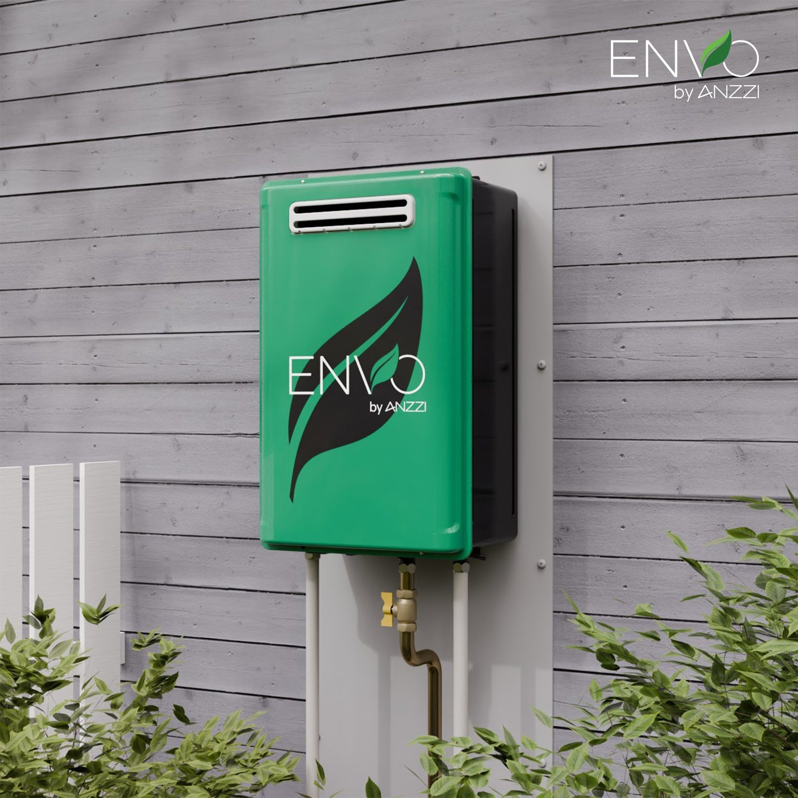 Anzzi Envo Tankless Water Heater Outdoor Propane Gas 8.4 GPM 199,000 BTU 120V New